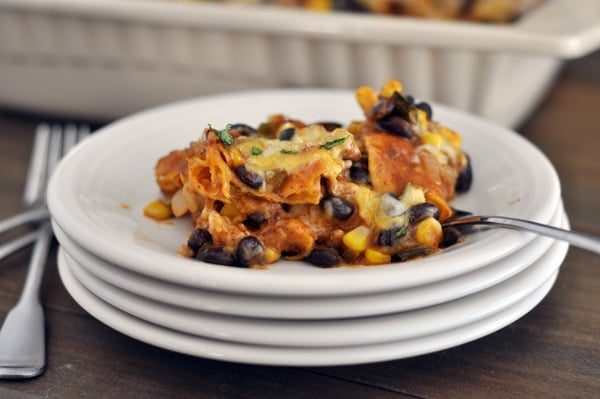 Tex-Mex Enchilada Casserole
