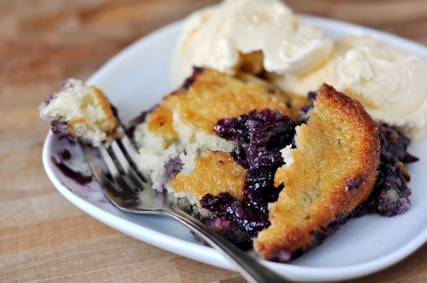 Texas-Style Blueberry Cobbler