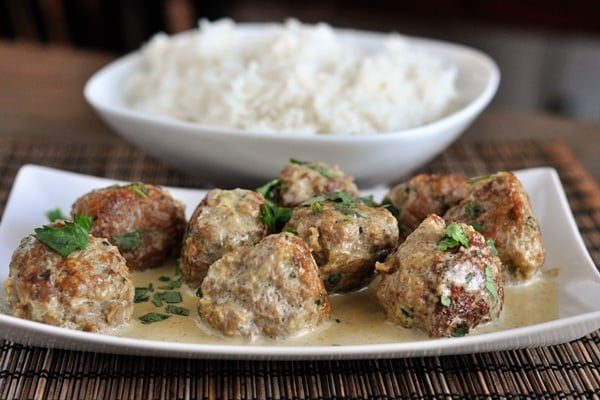 Thai Green Curry Meatballs