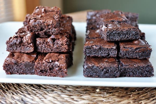 The Best Fudgy Brownies {Think: Homemade Brownies Like The Boxed Mix!}