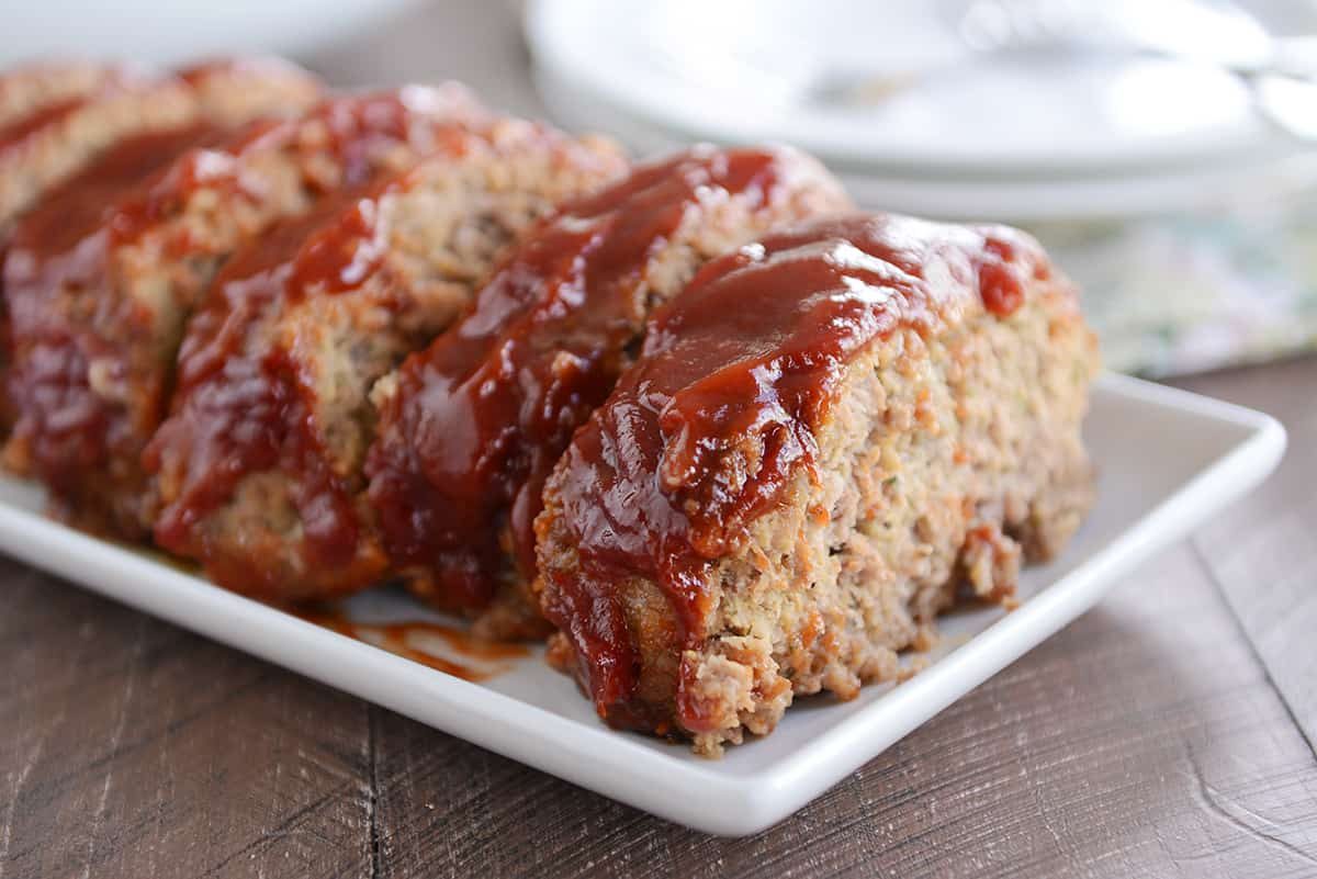 The Best Glazed Meatloaf