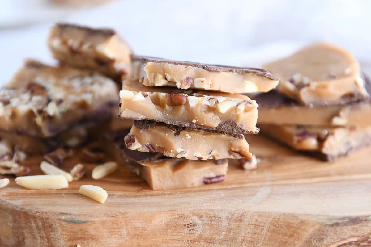 The Best Homemade Toffee