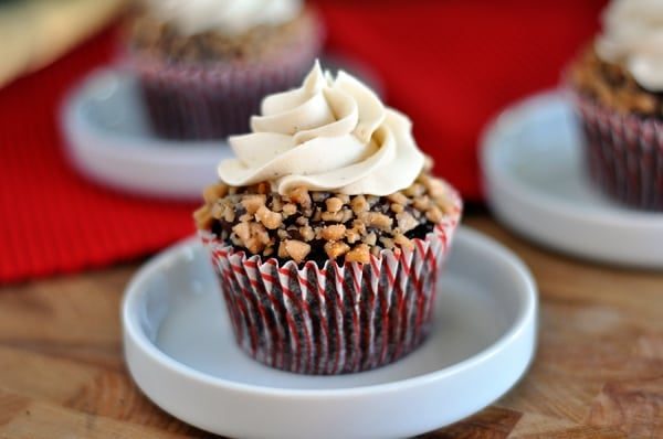 Toffee Crunch Cupcakes