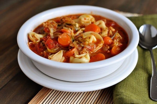 Tortellini Sausage Soup
