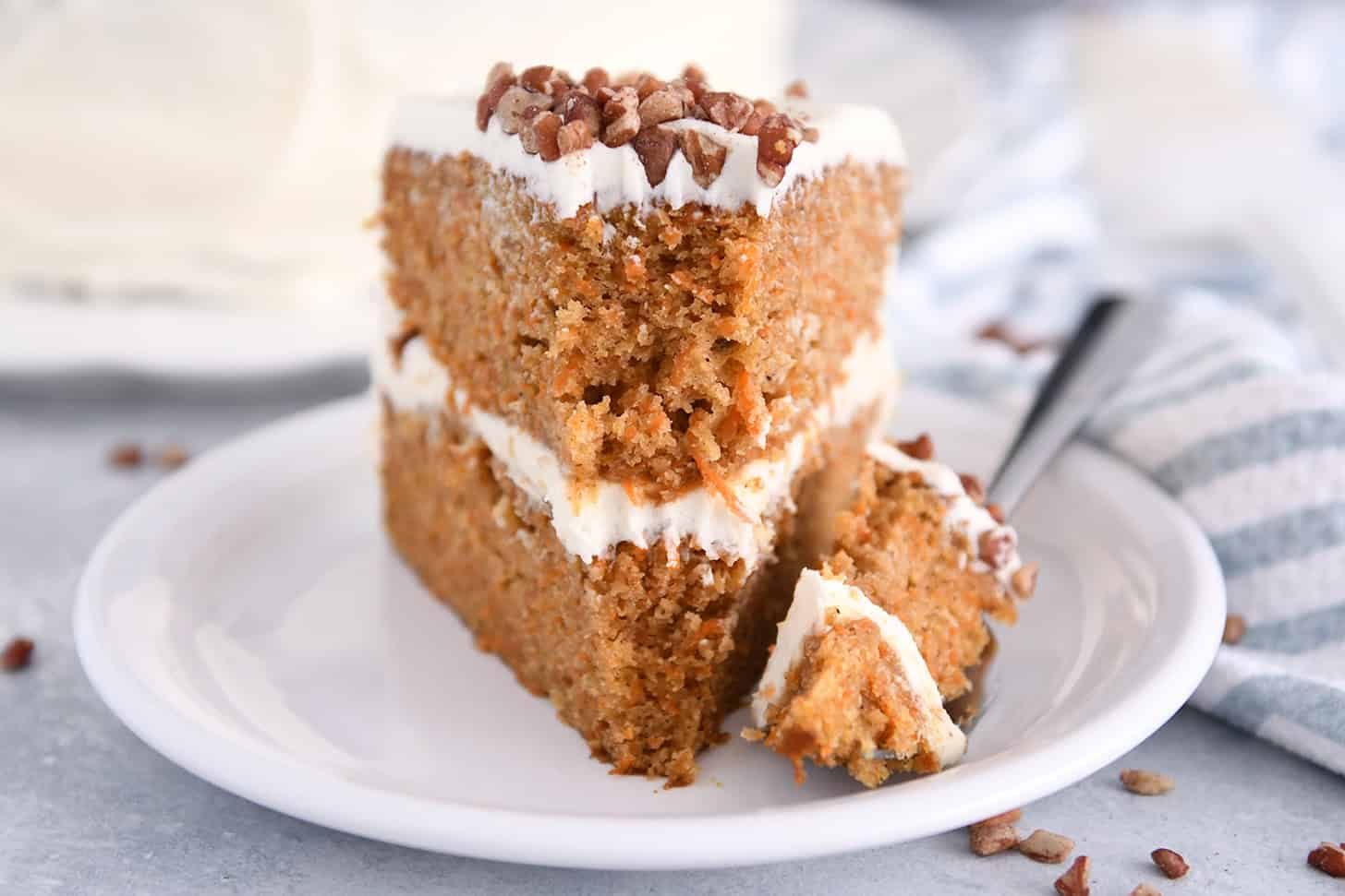 The Best Carrot Cake with Cream Cheese Frosting