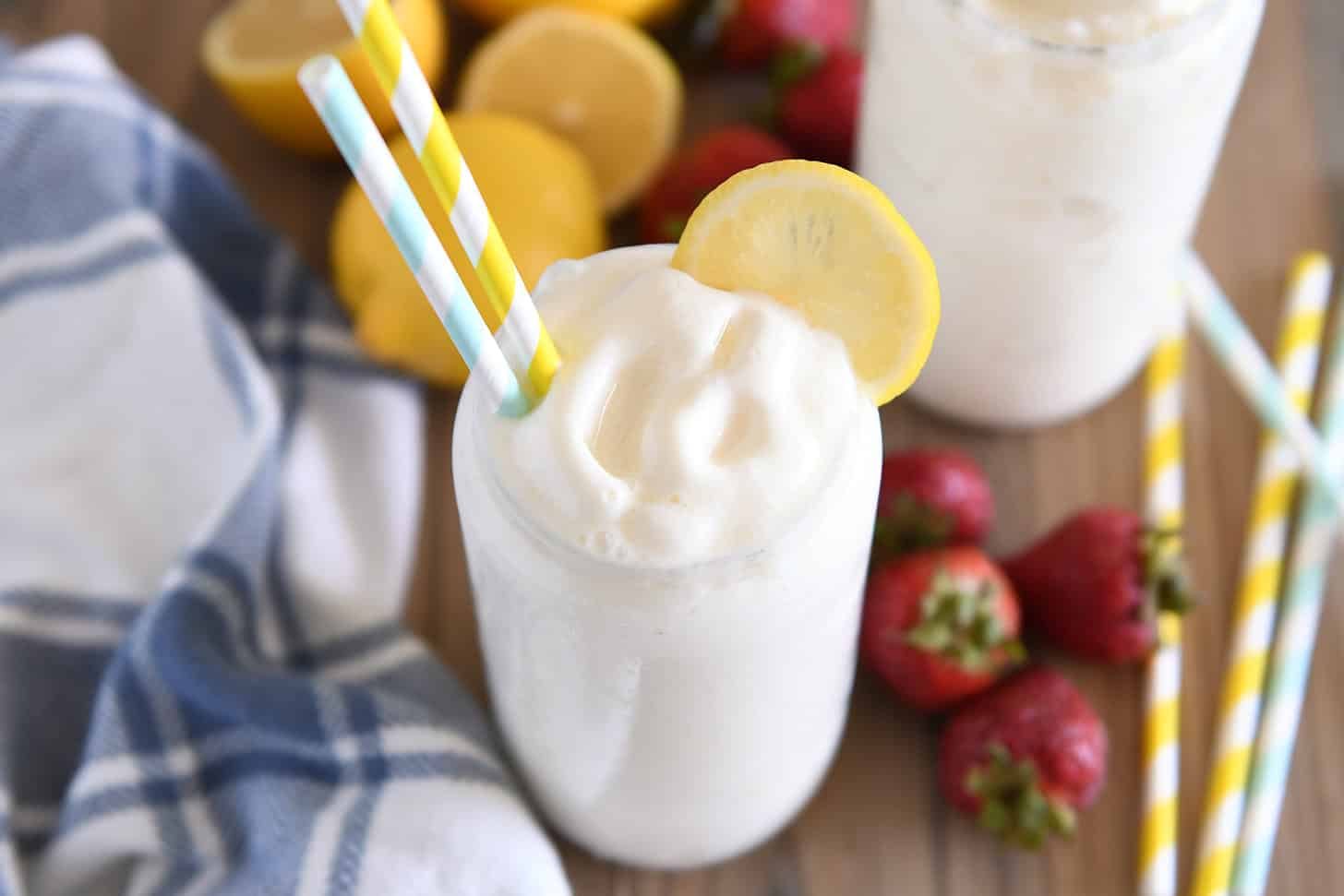 Whipped Frosted Lemonade