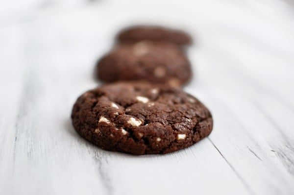 White Chipper Chocolate Cookies