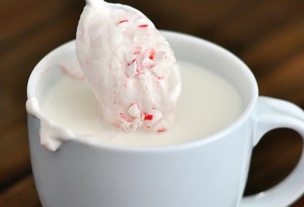 White Peppermint Hot Chocolate
