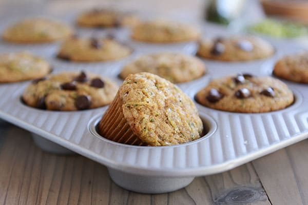The Best Whole Grain Zucchini Muffins