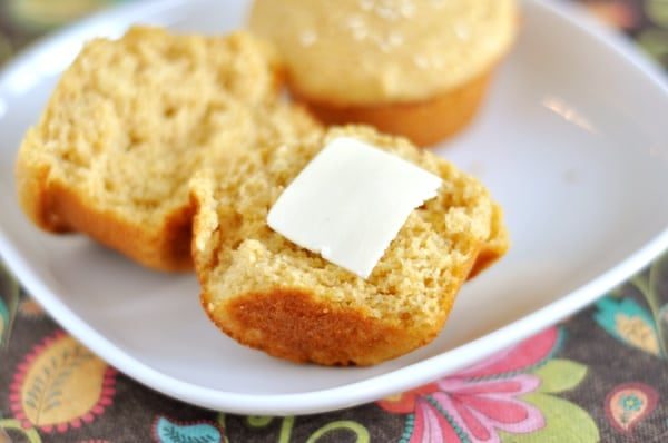Whole Wheat Dinner Muffins