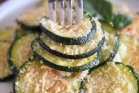 Crispy Parmesan Zucchini Bites