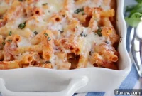 Dondurucu Dostu Fırında Peynirli Ziti