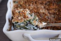 Extra Crispy Homestyle Green Bean Casserole