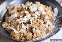 Decadent Instant Pot Slow Cooker Coconut Steel Cut Oatmeal