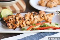 Creamy Almond Coconut Chicken Satay