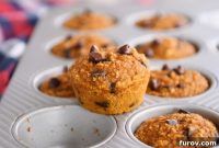 Effortless Gluten Free Pumpkin Chocolate Chip Blender Muffins