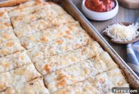 Quick Melted Cheese Sticks