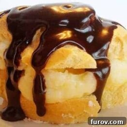 Heart Shaped Cream Puffs, beautifully arranged