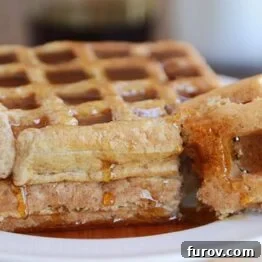 Overnight Buckwheat Oat Gluten-Free Waffles or Pancakes