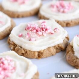 tray of frosted gingerbread sugar cookies