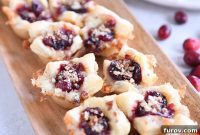 Sweet & Savory Brie Cranberry Puffs
