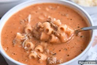 Velvet Beef and Tomato Noodle Soup