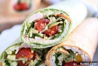 Garden Fresh Turkey Avocado Wraps
