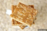 Chewy Golden Butterscotch Squares