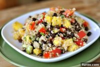 Vibrant Mango Black Bean Quinoa