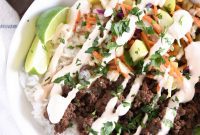 Quick & Savory Korean Beef Bowls