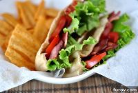 Stuffed BLT Flatbreads