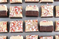 Candy Cane Swirl Fudge