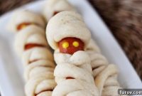 Mummy Dogs and Creepy Crawler Cookies