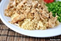 Tender Slow Cooker Mediterranean Pork with Couscous