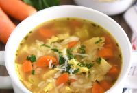 Comforting Chicken and Rice Soup
