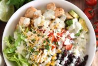 Vibrant Chicken Burrito Bowls