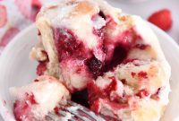 Raspberry Swirl Buns
