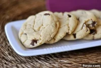Decadent Eggless Cream Cheese Chocolate Chip Cookies