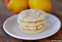 Zesty Lemon Crinkle Cookies