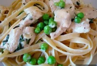 Velvety Chicken Fettuccine