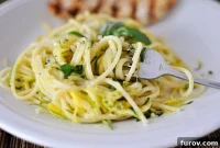 Golden and Green Squash Noodles