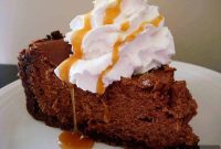 Decadent Chocolate Caramel Cheesecake