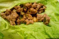 Crispy Asian Lettuce Wraps