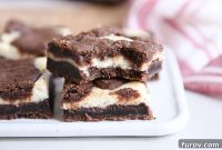 Ebony and Ivory Cheesecake Brownies