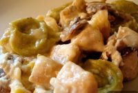 Creamy Chicken Tortellini Bake