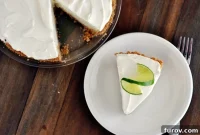 Zesty Sour Cream Lime Tart