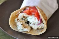 Mediterranean Chicken Wraps