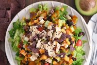 Zesty Chopped Taco Salad with Homemade Catalina