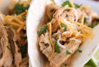 Adobo Chipotle Chicken Tacos
