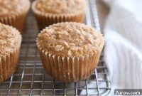 Wholesome Apple Oat Muffins